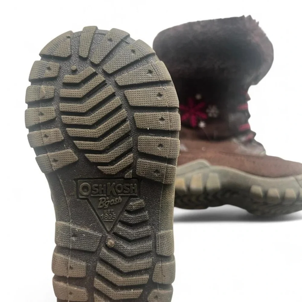 Oshgosh‎ Girls Winter Boots Size 5 EUC Winter Fall